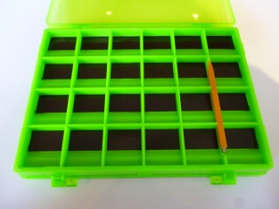 Fly Box Magnetic Hook Box Green